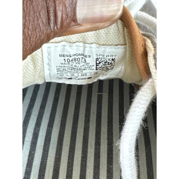 Sperry Striper II CVO Sneakers Men's Size 11 Gray Canvas Low Top Casual Sneakers - Picture 8 of 11